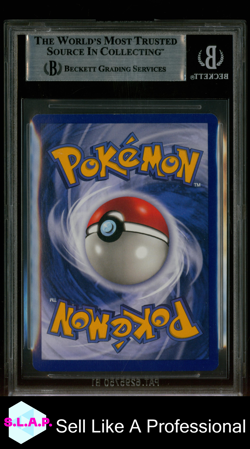 ALAKAZAM POKEMON 1 1999 BASE SET 1. EDITION HOLO GERMAN BGS 8.5 - Image 2