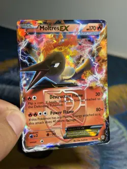 Moltres EX (Team Plasma) 14/135 Black And White Plasma Storm Pokemon Holo MP - Image 3