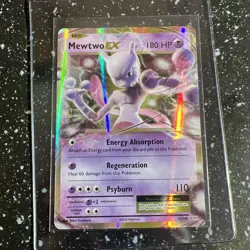 Pokemon TCG Mewtwo EX Ultra Rare 52/108 XY Evolutions Holo A88 - Image 1