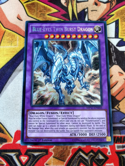 Blue-Eyes Twin Burst Dragon mp17-en056 1st Edition (NM+) Secret Rare Yu-Gi-Oh! - Image 1