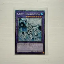 Elemental Hero Absolute Zero RA03-EN231 NM Platinum Secret Rare 1st Ed Yu-Gi-Oh - Image 1