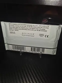 Star Wars CCG HOTH LIMITED Factory Sealed Booster Pack + Free Cards - Image 2