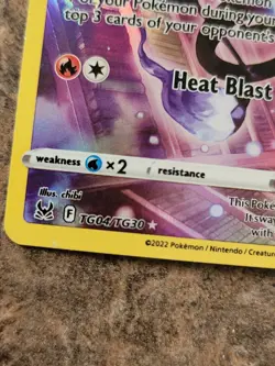 Chandelure TG04/TG30 Pokemon Card TCG Lost Origin Full Art Holo - Image 2