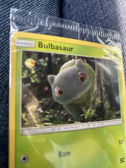 Pokemon Walmart Exclusive Sun Moon Detective Pikachu Promo Holo Bulbasaur SM198 - Image 2