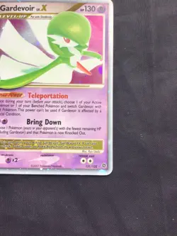 Pokemon Cards: Secret Wonders Rare Holo: Gardevoir Lv. X 131/132 - Image 5