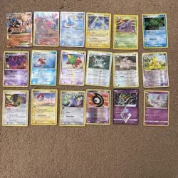 HUGE POKEMON CARD LOT BASE SET TO SUN AND MOON READ DESCRIPTION - Image 1