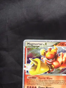 Pokemon Cards: Mysterious Treasures Rare Holo: Magmortar Lv. X 123/123 - Image 3