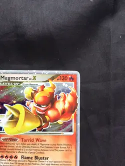 Pokemon Cards: Mysterious Treasures Rare Holo: Magmortar Lv. X 123/123 - Image 4
