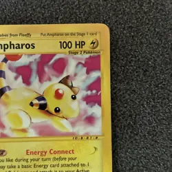Pokemon Expedition 34/165 Ampharos Card - Image 3
