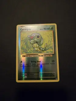 Caterpie Reverse Holo 3/108 Evolutions Pokemon TCG Card - Image 1
