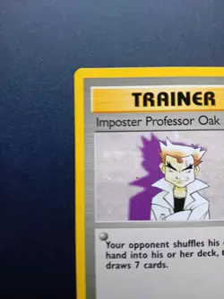 Pokemon Cards: Base Set 2 Rare: Imposter Professor Oak 102/130 - Image 3
