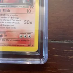 Dark Charizard (2000) 4/82 Holo Pokemon Card Team Rocket - Unlimited CGC 7.5 - Image 3