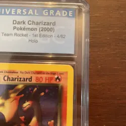 Dark Charizard (2000) 4/82 Holo Pokemon Card Team Rocket - Unlimited CGC 7.5 - Image 4