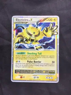 Pokemon Cards: Mysterious Treasures Rare Holo: Electivire Lv. X 121/123 - Image 1