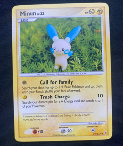 Pokemon Card Minun Supreme Victors Uncommon 71/147 (NM/LP) - Image 1