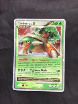 Pokemon Cards: Diamond and Pearl Rare Holo: Torterra Lv. X 122/130 - Image 1
