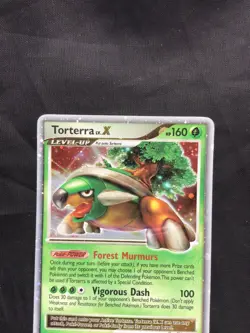Pokemon Cards: Diamond and Pearl Rare Holo: Torterra Lv. X 122/130 - Image 2
