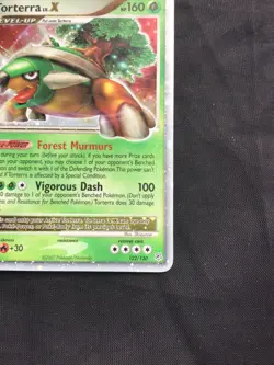 Pokemon Cards: Diamond and Pearl Rare Holo: Torterra Lv. X 122/130 - Image 5
