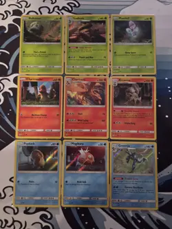 Pokemon TCG Complete 18 Card Detective Pikachu Set Charizard Mewtwo Holo Lot #8 - Image 1