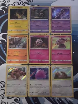 Pokemon TCG Complete 18 Card Detective Pikachu Set Charizard Mewtwo Holo Lot #8 - Image 3