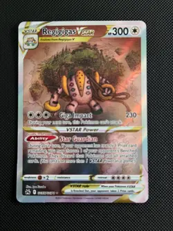 Regigigas VSTAR GG55/GG70 Crown Zenith Pokemon TCG Card NM - Image 1