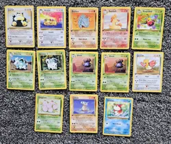 1999 Pokemon Basic cards 13 cards,never played with # 3 - Image 1
