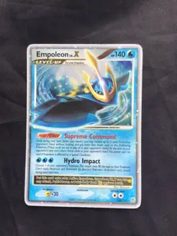 Pokemon Cards: Diamond and Pearl Rare Holo: Empoleon Lv. X 120/130 - Image 1