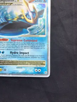 Pokemon Cards: Diamond and Pearl Rare Holo: Empoleon Lv. X 120/130 - Image 5