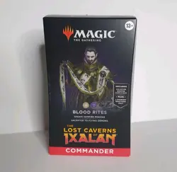 The Lost Caverns of Ixalan Commander Deck Blood Rites MTG Sealed 2023 New 195166230245 - Image 1