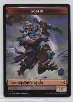 Goblin // Warrior Magic: Tarkir: Dragonstorm TDM Tokens #T 0012/0013 - Image 1