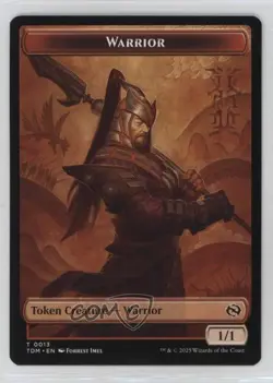 Goblin // Warrior Magic: Tarkir: Dragonstorm TDM Tokens #T 0012/0013 - Image 2