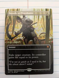 Swords to Plowshares(borderless) - Magic: the Gathering Special Guests #0054 - Image 1