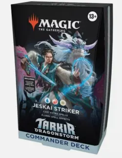 Magic the Gathering - Tarkir Dragonstorm Commander Deck - Jeskai Striker SEALED - Image 1