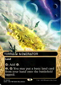 Terrain Generator (0043) (Borderless) R Edge of Eternities: Stellar Sights 43 NM - Image 1