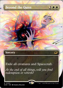 Beyond the Quiet (Borderless) R Edge of Eternities 303 NM - Image 1