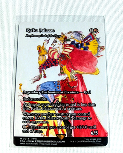 Kefka Palazzo Purphoros, God of the Forge (Showcase) MTG Final Fantasy NM - Image 2