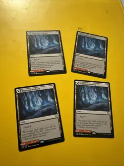 MTG - 4 Copies Of Blightstep Pathway Searstep Pathway - Kaldheim - NM/MT- New! - Image 1
