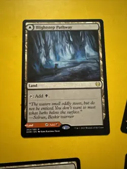 MTG - 4 Copies Of Blightstep Pathway Searstep Pathway - Kaldheim - NM/MT- New! - Image 2