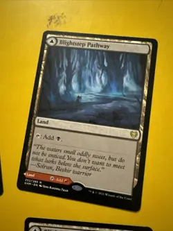 MTG - 4 Copies Of Blightstep Pathway Searstep Pathway - Kaldheim - NM/MT- New! - Image 3