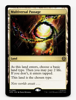 Multiversal Passage [Marvel's Spider-Man] MTG Magic - NM/M - Image 1