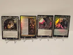MTG Kaldheim Showcase/Foil Set Of 4 Uncommon/Rare NM/M KHM - Image 1