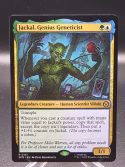MTG Spider-Man R Jackal, Genius Geneticist #0131 - Image 1