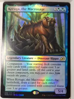 Keruga, the Macrosage - FOIL- Ikoria: Lair of Behemoths- Magic the Gathering MTG - Image 1