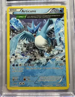 CGC 10 Articuno (17 Delta) 17/108 Rare Normal GEM MINTPokemon XY - Roaring Skies - Image 2