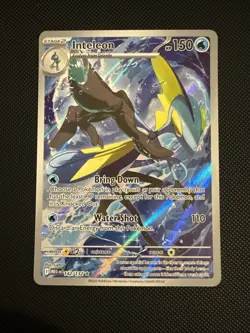 Inteleon 142/132 Illustration Rare IR Pokemon TCG Mega Evolutions ENGLISH - Image 1
