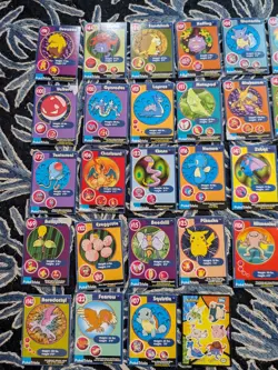 Vintage Lot of 44 Pokemon Poke Trivia Burger King Cards Mewtwo Stikes Back Movie - Image 2