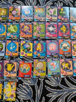 Vintage Lot of 44 Pokemon Poke Trivia Burger King Cards Mewtwo Stikes Back Movie - Image 3