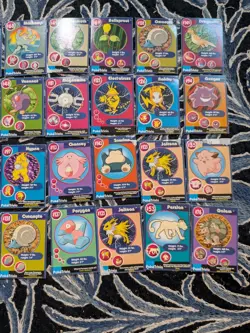Vintage Lot of 44 Pokemon Poke Trivia Burger King Cards Mewtwo Stikes Back Movie - Image 4