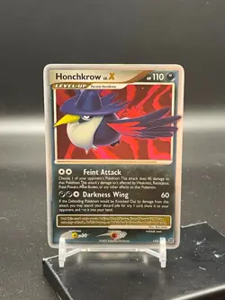 Honchkrow Lv.X - 132/132 - Pokemon Secret Wonders Ultra Rare - Image 1