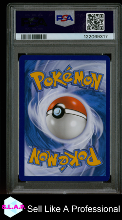 NINETALES ILLUSTRATION RARE POKEMON GERMAN OBF DE-OBSIDIAN FLAMES 2023 199 PSA 9 - Image 2